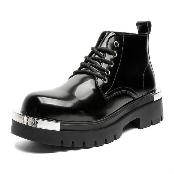 Thick-soled Heightening Tooling Martin Boots Men_vogvips.com