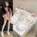 Little White Shoes Female And Female Students Leisure Sports Versatile Board Shoes Street Shooting_vogvips.com