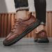 Leather Fashion Walking 2025 New Luxury Men Sneakers Male Comfortable Outdoor Shoe High Quality All-match Business Shoes_vogvips.com