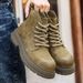 Thick-soled Retro Anti-velvet Martin Boots Heightened And Wear-resistant Medium-top Desert Tooling Boots_vogvips.com