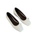 2025 Fall/Winter New Women's Flat Square-Toe Shoes Bow-Tie Low-Cut Casual Shoes Stylish Versatile_vogvips.com