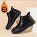 European Warm Series Autumn Winter New Fleece-Lined Genuine Leather Fashion Martin Boots Casual Trendy British Style Men's Shoes_vogvips.com