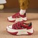 Netizen Dad Shoes Female Hollow Out Summer New Versatile Spring And Autumn Thick Sole Casual Baotou Sports Sandals_vogvips.com