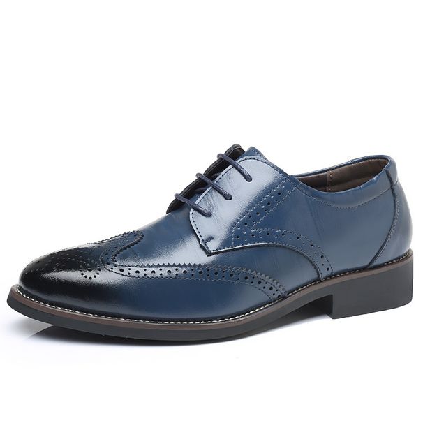 Unbeatable Quality New Blok Large Trendy Business Casual Men's Leather Shoes 38-48 Sizes_vogvips.com