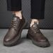 New Leather Spring Men's Shoes High-top Men's Heightening Tooling Martin Boots_vogvips.com