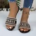 plus Size Flat Slippers for Women Casual round Toe Single Strap Slip-On Home Comfortable Sandals in Various Colors_vogvips.com
