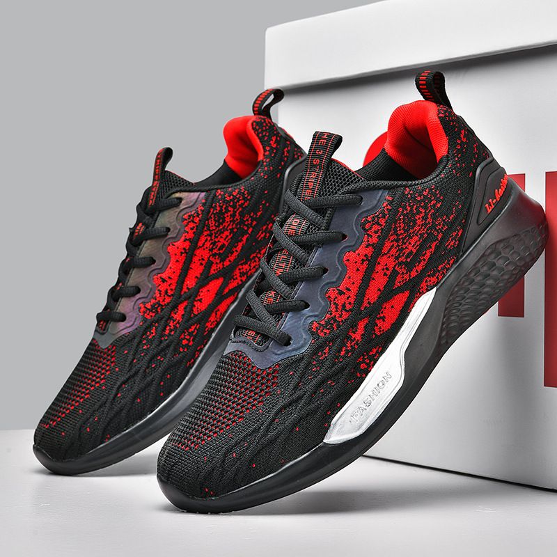 Spring Mesh Men's Trendy Ultra-light Fashion Casual Sports Running Shoes Men_vogvips.com