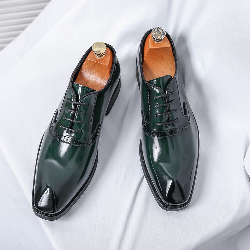 New Large-size Casual Leather Men, British Korean Style, Suitable For Weddings And Grooms, Hairstylist Fashion_vogvips.com