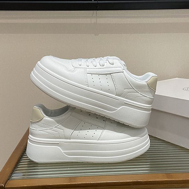Little White Shoes Female And Female Students Leisure Sports Versatile Board Shoes Street Shooting_vogvips.com