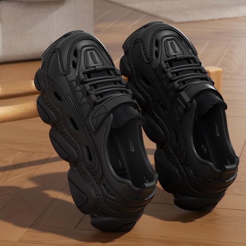 Summer Wading Shoes, Men's Outer Wear, Breathable, Non-Slip, Wear-Resistant, Beach Deodorant, Driving And Fishing_vogvips.com