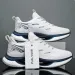 Mens Breathable Mesh Running Shoes Shock Absorbing Cushioned Sole Non Slip Outsole For Gym Training And Daily Sports_vogvips.com