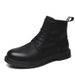 European Warm Series Martin Winter Cotton With Fleece Lining Warm British High-top Shoes Versatile Work Men's Trendy Boots_vogvips.com