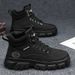 European Warm Series Martin High Top Work Yllow Mn's Flc-Lind Cotton Shos Thick-Sold Outdoor Watrproof Lathr Boots Wintr Nw_vogvips.com