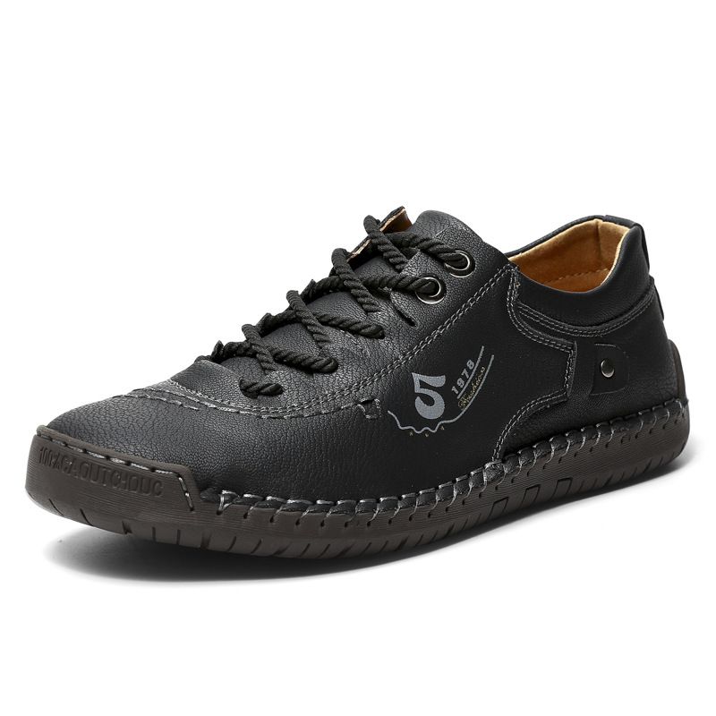 European Warm Series Autumn Winter Stitched Handmade Low-top Casual Martin Boots Men's Large Size Shoes_vogvips.com