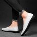 Summer Loafers Soft Sole Breathable Solid Color Slip-On Flat Korean Style Student Personality Casual Shoes For Men_vogvips.com