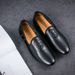 Suitable For All Seasons Autumn Hairstylist Small Leather Skull Trend New Men's Loafers Lazy Shoes Youth_vogvips.com
