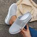 Women's Shoes Plus Size Platform Sandals Comfortable Air Cushioned Slip-On Beach Shoes For Home Wear_vogvips.com
