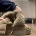 Northeast Thickened 2024 New Fleece-Lined Warm Leather And Fur Integrated Short Thick Sole Snow Boots For Women With_vogvips.com