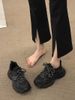 Women's 2025 New Summer Collection, Breathable Black Thick Soled Versatile Casual Sports For Summer, Women's Singl_vogvips.com