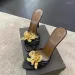 Slippers 2026 Summer Sexy Stiletto Heel Sandals For Women Floral Metal Decor Party Fashion Dressy High Open Toe_vogvips.com