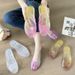 New Women's Summer Outdoor Crystal Slippers Indoor Non-Slip Bathroom Home Jelly Slides_vogvips.com