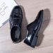 Men's Shoes Spring And Autumn New Fashion Business Formal Leather Shoes Versatile Round Head Breathable Casual Shoes Men's Business Leather Shoes Men_vogvips.com