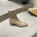 2025 High Heels, Ankle Boots, French Ankle Boots, Autumn New Style, Slim Boots, Women's Boots_vogvips.com
