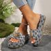 Women's Thick Heel Embroidered Metal Buckle Sandals Lightweight Beach Slippers Comfortable Slip-On Summer Footwear_vogvips.com
