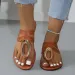 Sandals Women Summer Slides Slippers Wedges Work Shock Absorption Slip Flexible Fashion Beach Luxury Shoes_vogvips.com