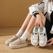 Little White Shoes Female And Female Students Leisure Sports Versatile Board Shoes Street Shooting_vogvips.com