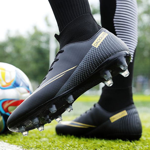 Soccer Shoes Plus-size Shoes Youth Student Children's Game Training Shoes Turf Spikes Short Spikes High Top Football Shoes_vogvips.com