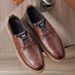 Spring New Casual For Men British Business Breathable Trendy Cotton Soft Leather Shoes_vogvips.com