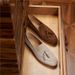Men's Shoes Suede Loafers, British Style, Casual Slip On, Genuine Leather, Breathable, Suede Shoes._vogvips.com
