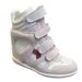 Inviible Height Increaing For Women Autumn New High Top Color Blocking Round Toe Velcro Sport Caual Hiking_vogvips.com