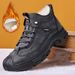 25 New Style Cotton Shoes, Fleece Warm Snow Boots, Thickened Cotton Boots, Men's Cotton Shoes_vogvips.com