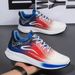 Men's Lightweight Running Shoes – Breathable Mesh Sneakers With Cushioned EVA Sole, Comfortable Casual Sports Shoes For Daily Wear_vogvips.com