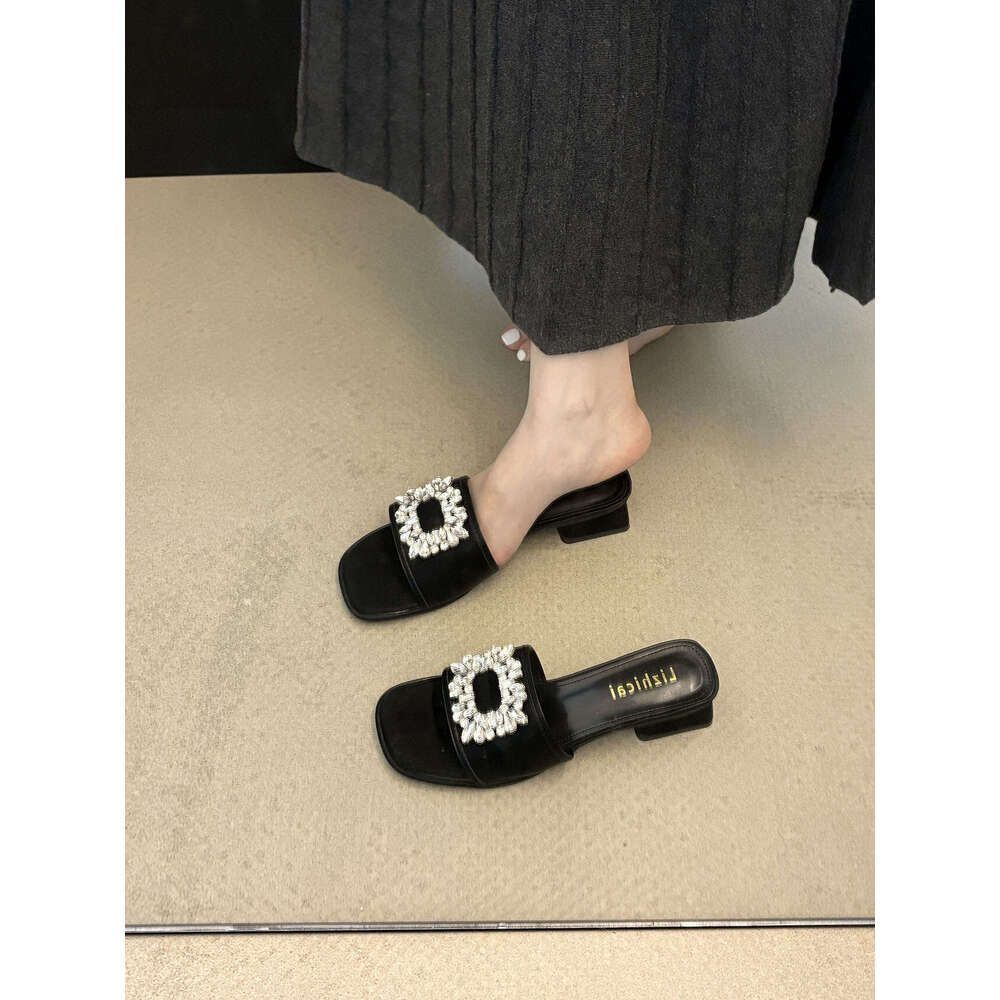 Sandals Women Slides Slippers Women's Party Leisure Footwear Fashion Luxury Shoes_vogvips.com