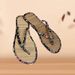 Ladies Straw Mat Fashion Floral Strap Flat Flip Flops 2024 Summer Newest Leisure Rattan Grass Weave Home Slippers_vogvips.com