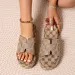 Free Delivery Fashionable Daily Commuting Wearing One Line Of Sponge Cake Slippers Outside_vogvips.com
