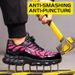Safety Shoes EU Standard Steel Toe Kevlar Construction Site Anti-shatter And Anti-penetration Work Shoes Manufacturer Wholesale_vogvips.com