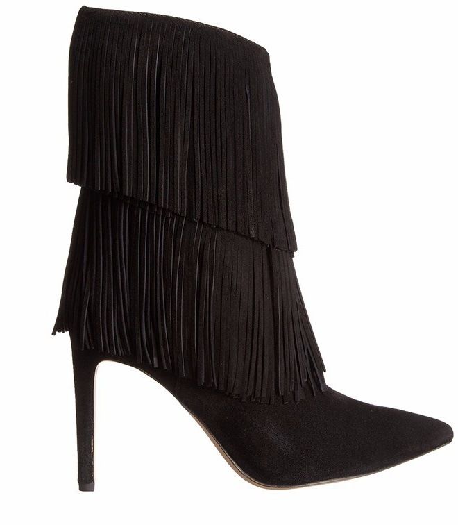European And American Hot-Selling Tassel High Heel Short Autumn Winter Handmade Women's Pointed Toe Stiletto Ankle Boots_vogvips.com