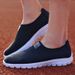Plus Size Men's Couple's One Foot Stepping Shoes, Women's Mesh Sports Running Shoes_vogvips.com