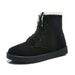 New Winter Plush Thick Snow Boots For Women, Warm Cotton Shoes, Short Martin Boots, Large Shoes_vogvips.com