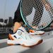 Breathable Swivel Buckle Badminton Shoes, Lightweight, Breathable And Anti-slip Professional Tennis Shoes And Sports Shoes_vogvips.com
