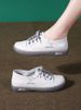Genuine Leather Soft White 2025 New Women's Sports Casual Tendon Bottom Ladieswear Spring And Autumn Single-Layer Shoes_vogvips.com