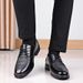 Extra-Large Men's Leather Shoes, Spring Men's Shoes, Business Formal Casual Breathable Shoes, Groom_vogvips.com