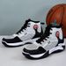 Breathable Mesh Basketball Shoes For Men, High-top Sports Non-slip, Wear-resistant, Lace-up Men's Shoes, Comfortable And_vogvips.com