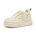 2024 Spring Summer Sneakers Sports Thick Sole Casual Dad Women's Mesh Breathable Height Increasing White Shoes_vogvips.com