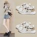 INS Korean Version New Dad Shoes For Women 2025 Autumn Student Sports Running Casual Street Style Thick Sole Height_vogvips.com