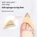 Toe Plug Shrinks Half A Size Insole, One Size Larger High Heel Toe Protection, Anti Pain, Anti Heel Drop, Super Soft_vogvips.com